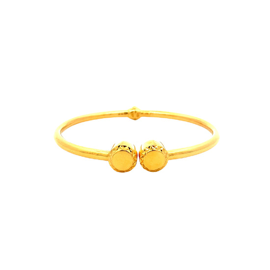 GOLD BANGLE ( 22K ) - 0016112