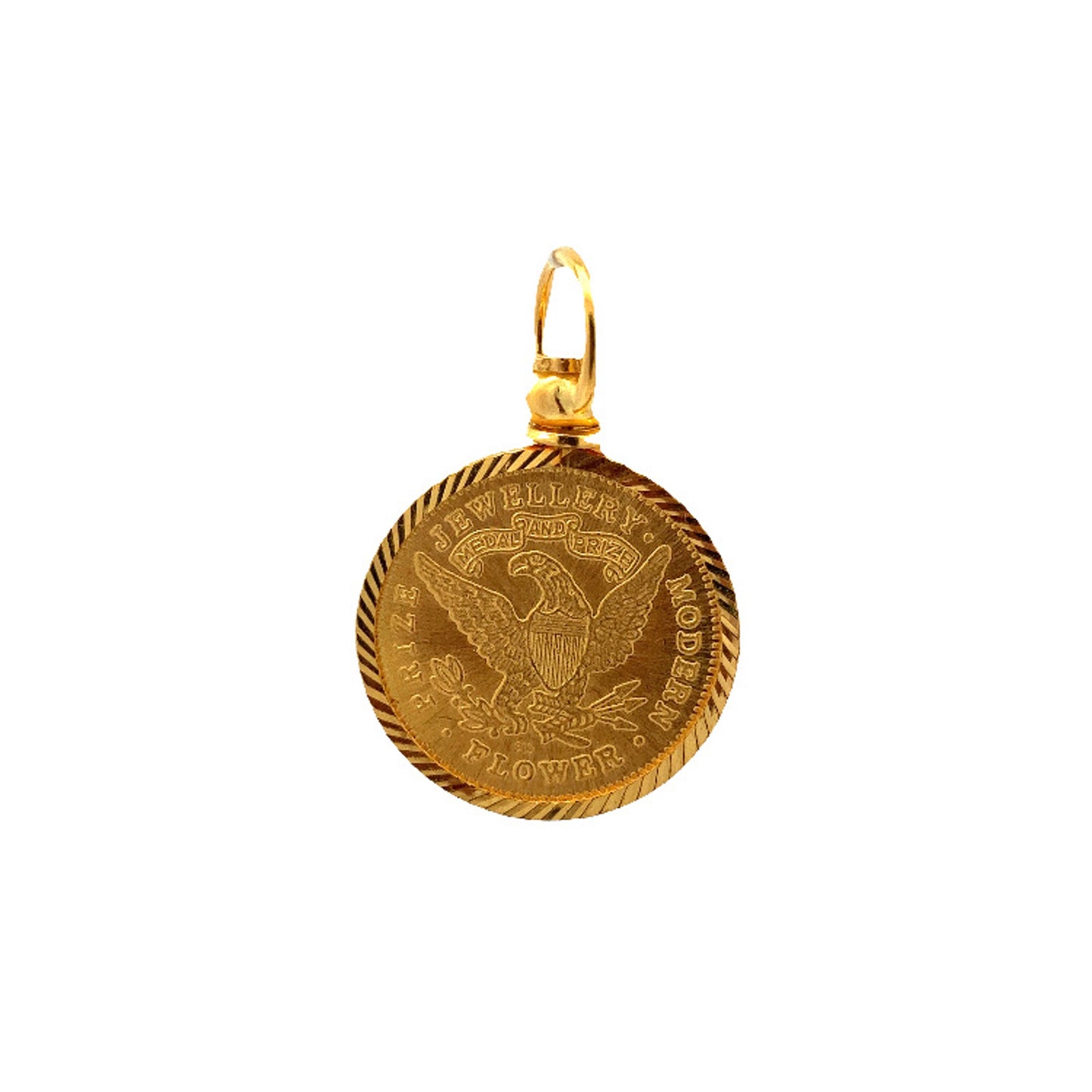 Load image into Gallery viewer, GOLD PENDANT ( 22K ) ( 11.36g ) - 0015952 Chain sold separately
