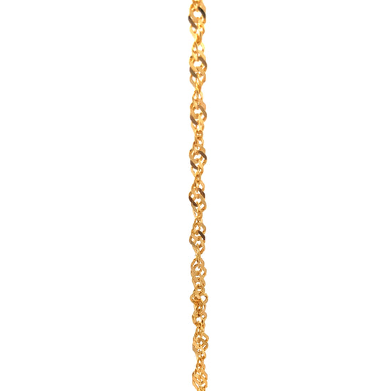 22K GOLD CHAIN - 0015614