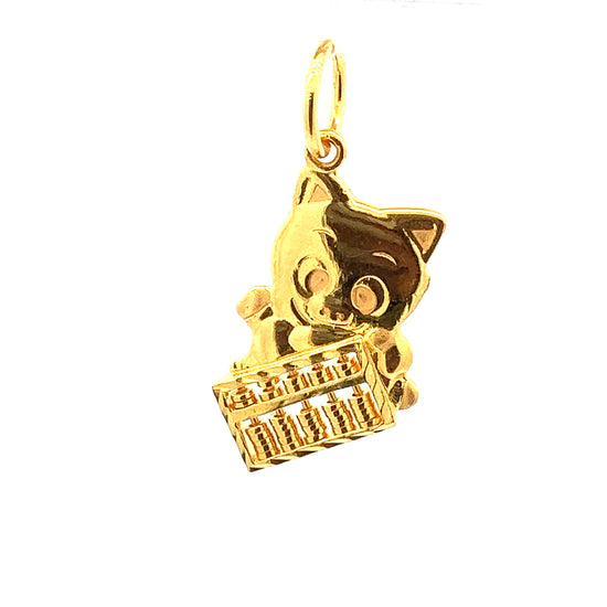 22K GOLD PENDANT - 0015556