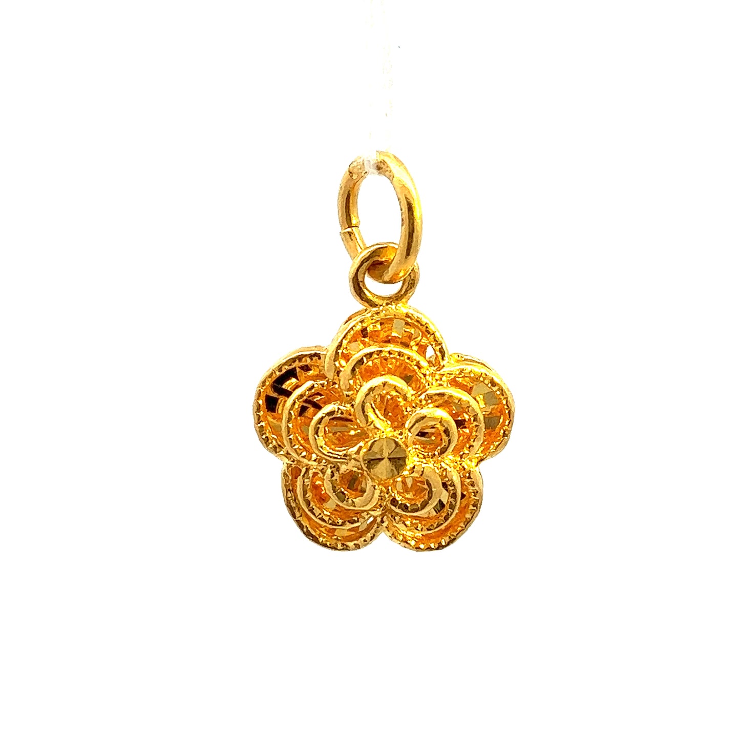 GOLD PENDANT ( 24K ) ( 2.24g ) - 0015396 Chain sold separately