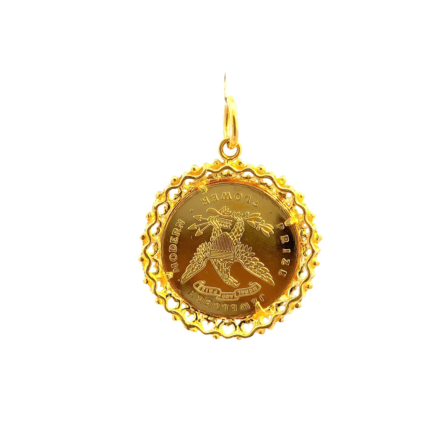 GOLD PENDANT ( 22K ) ( 11.75g ) - 0015324 Chain sold separately