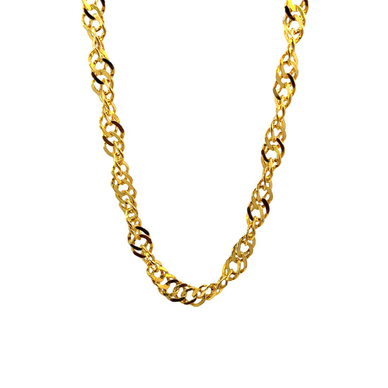 Load image into Gallery viewer, GOLD CHAIN ( 22K ) ( 16.6g ) - 0015089
