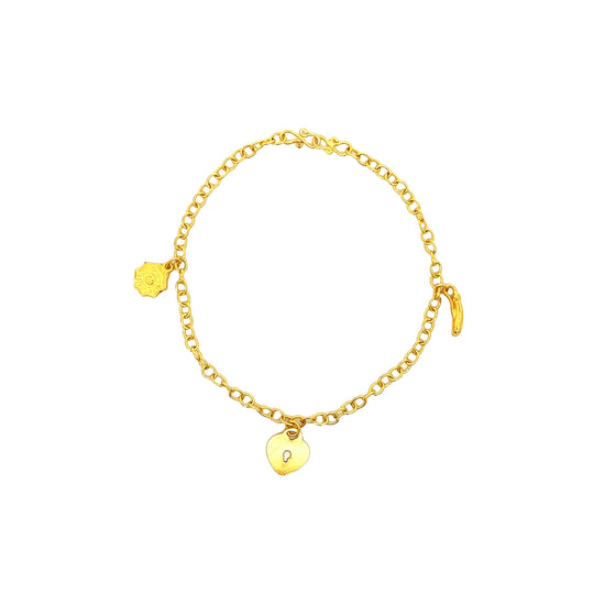 22K GOLD BRACELET - 0015003