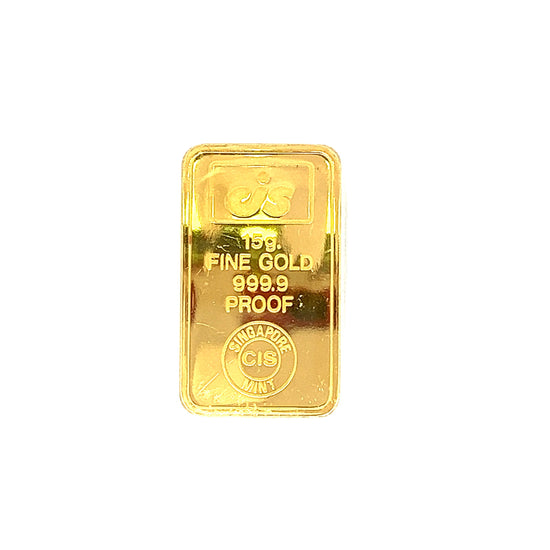 GOLD BAR ( 24K Wafer ) ( 15g ) - 0014907
