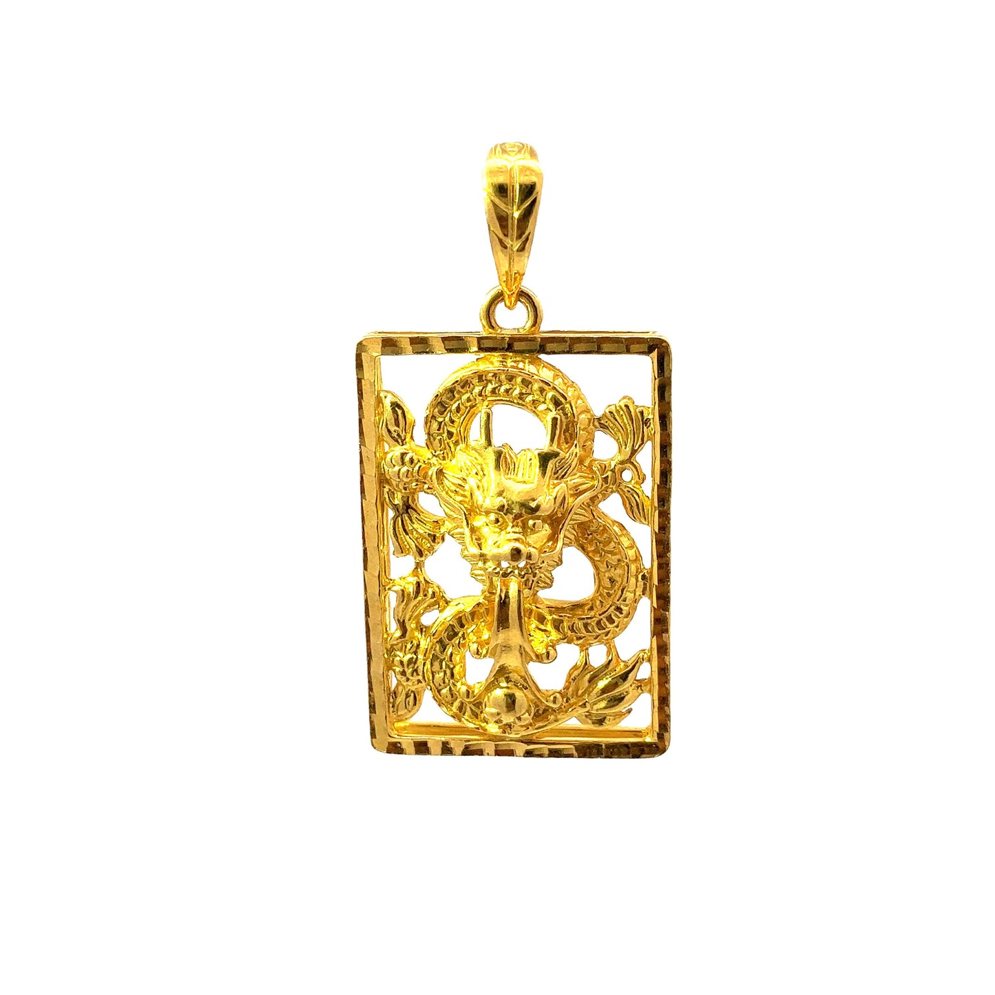 GOLD PENDANT ( 22K ) ( 7.76g ) - 0014822 Chain sold separately