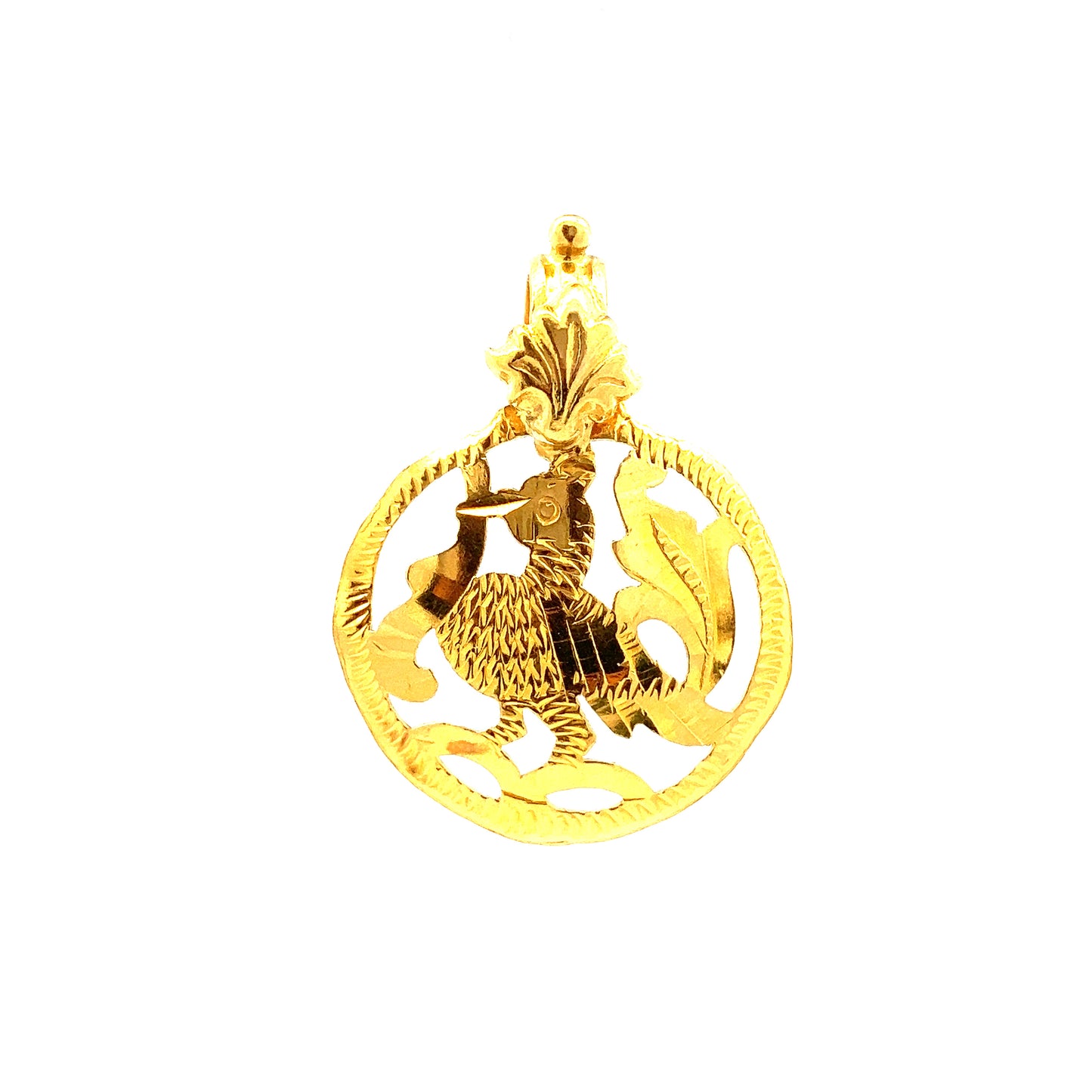 GOLD PENDANT ( 22K ) ( 1.82g ) - 0014675 Chain sold separately