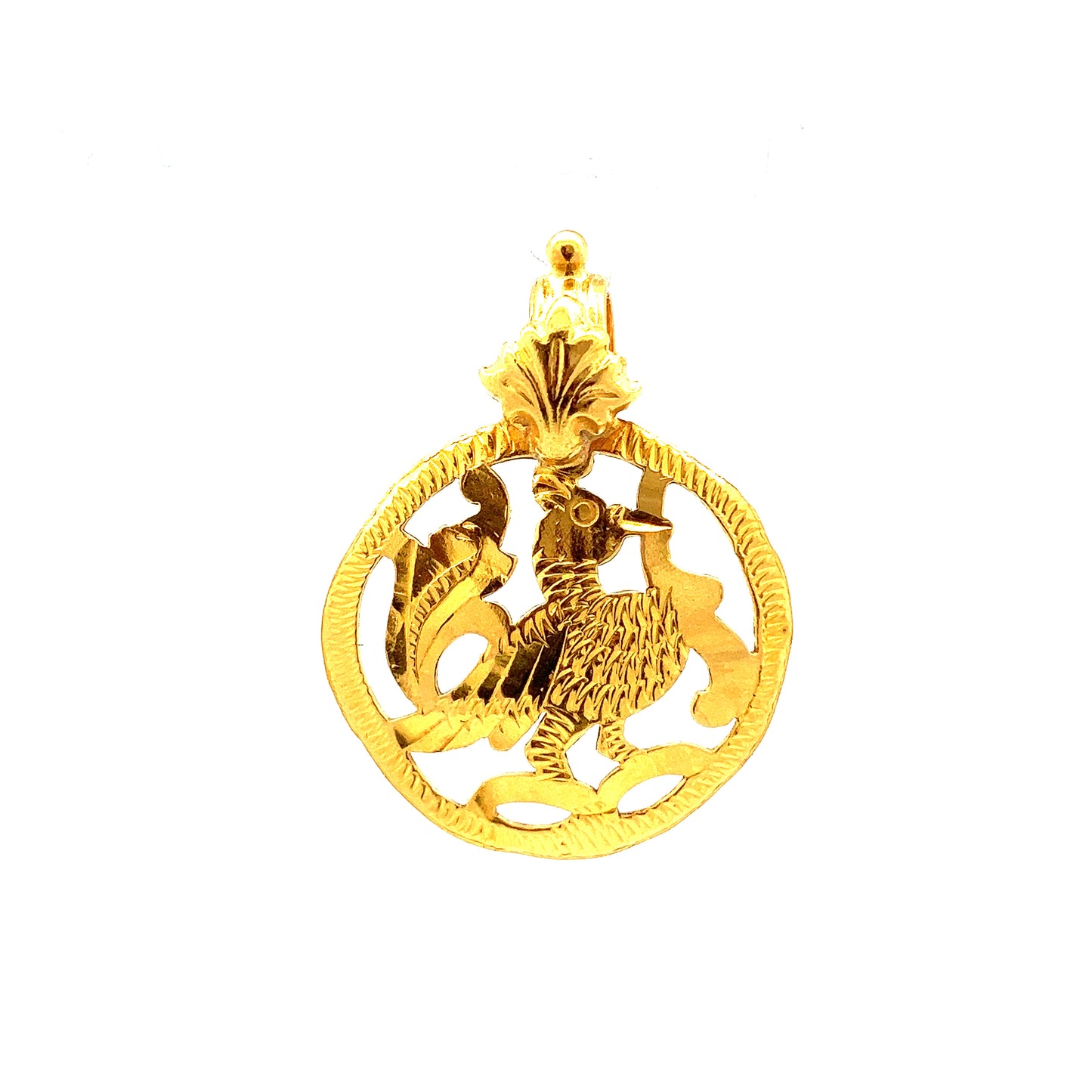 Load image into Gallery viewer, GOLD PENDANT ( 22K ) ( 1.85g ) - 0014674 Chain sold separately
