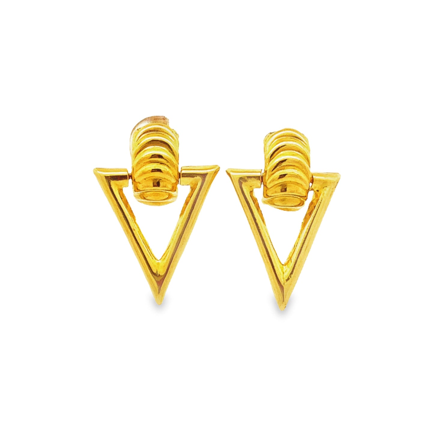 Load image into Gallery viewer, GOLD EARRINGS ( 22K ) ( 4.63g ) - 0014485
