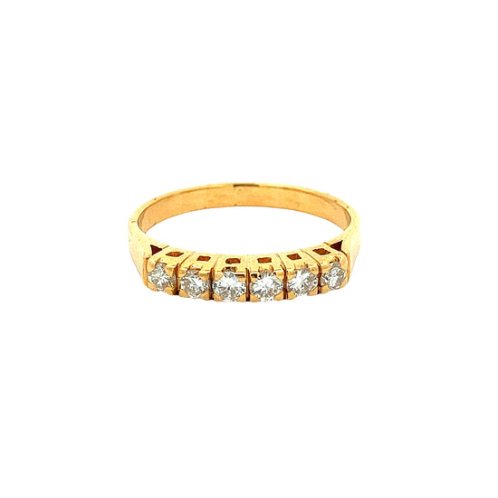 Load image into Gallery viewer, GOLD DIAMOND RING ( 20K ) - 0014443
