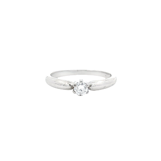 Load image into Gallery viewer, WHITE GOLD DIAMOND RING ( 18K ) - 0014427
