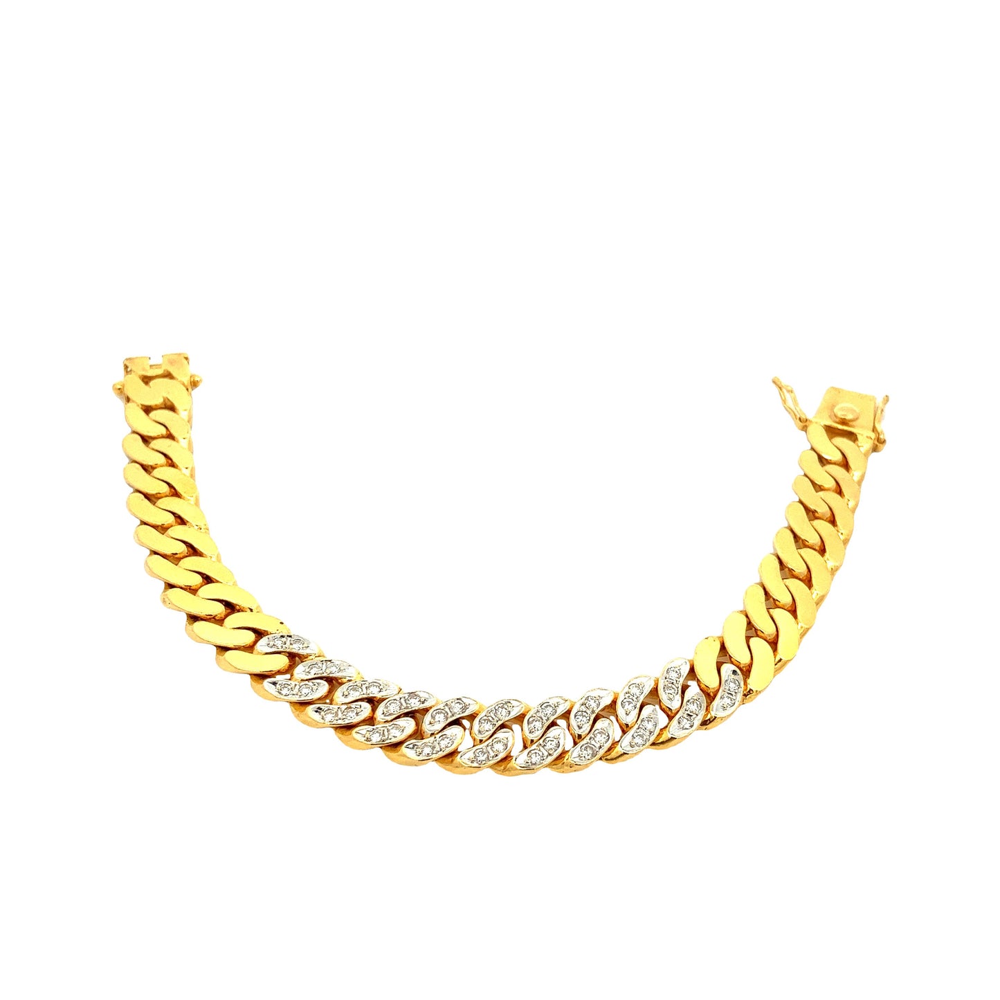 Gold Jewellery | GOLD BRILLIANT BRACELET ( 22K ) - 0014146