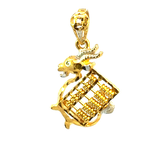 Load image into Gallery viewer, GOLD PENDANT ( 22K ) ( 3.36g ) - 0014039 Chain sold separately
