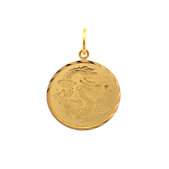 GOLD PENDANT ( 22K ) ( 3.38g ) - 0013886 Chain sold separately