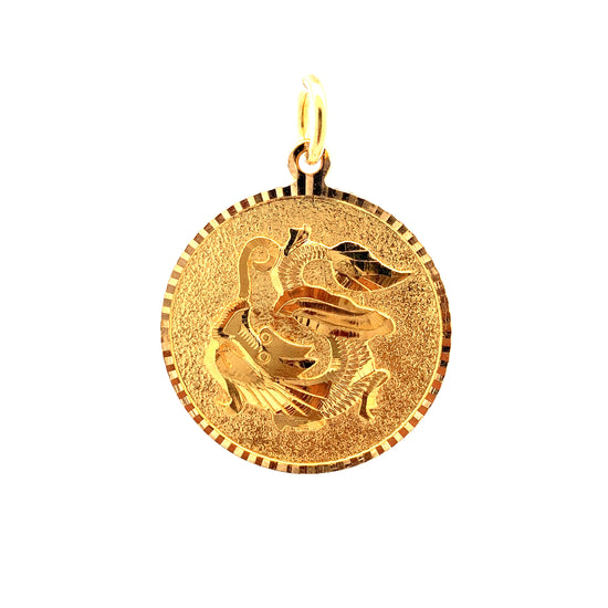 Load image into Gallery viewer, GOLD PENDANT ( 22K ) ( 9.45g ) - 0013856 Chain sold separately
