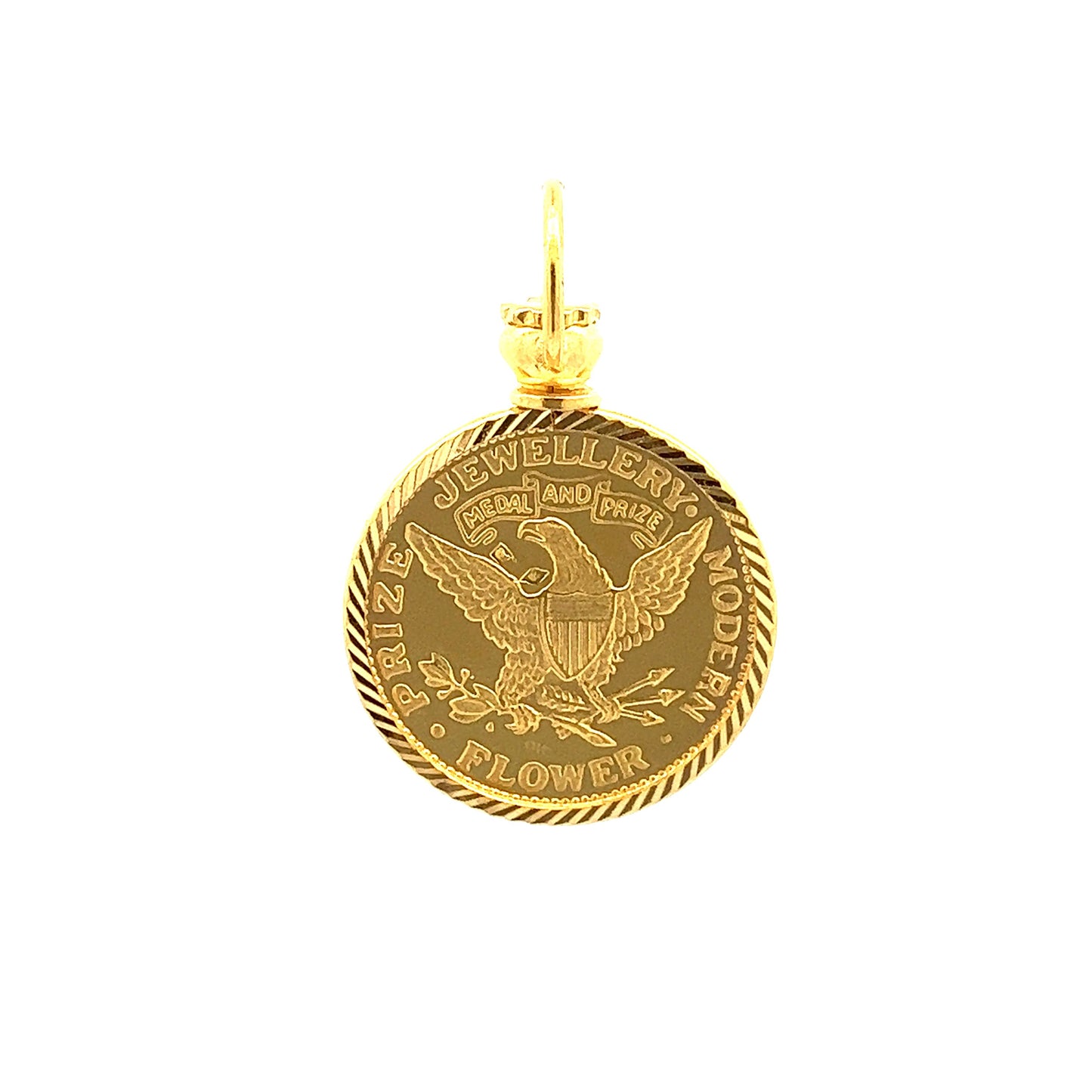 GOLD PENDANT ( 22K ) ( 11.64g ) - 0012101 Chain sold separately