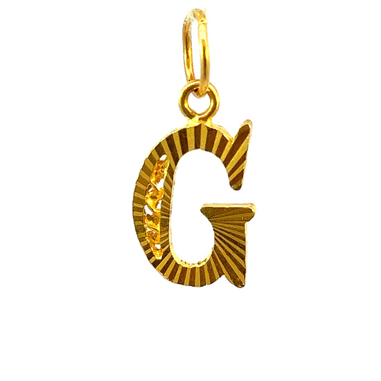 GOLD PENDANT ( 22K ) ( 0.68g ) - 0013223 Chain sold separately