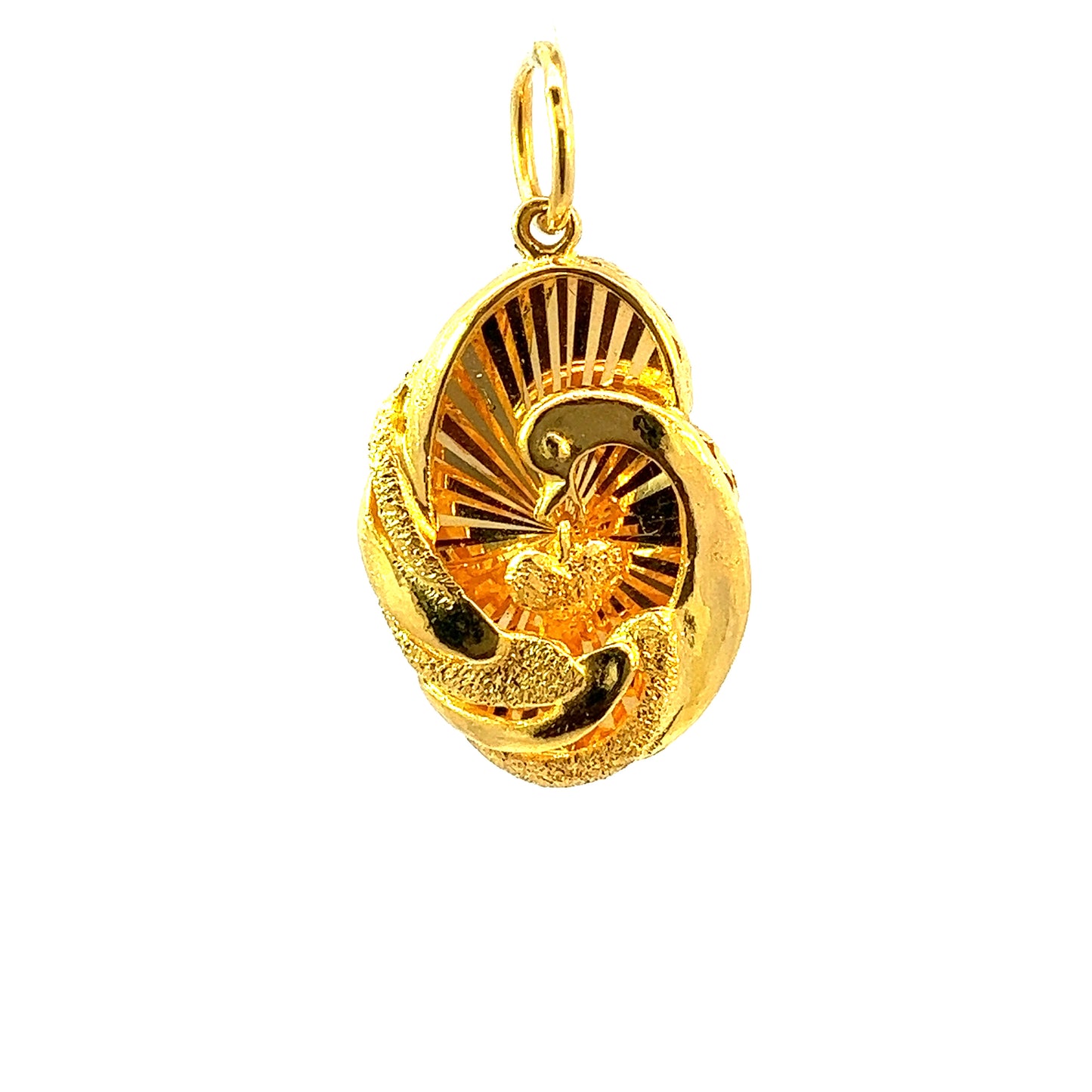 Load image into Gallery viewer, GOLD PENDANT ( 22K ) ( 4.16g ) - 0013196 Chain sold separately
