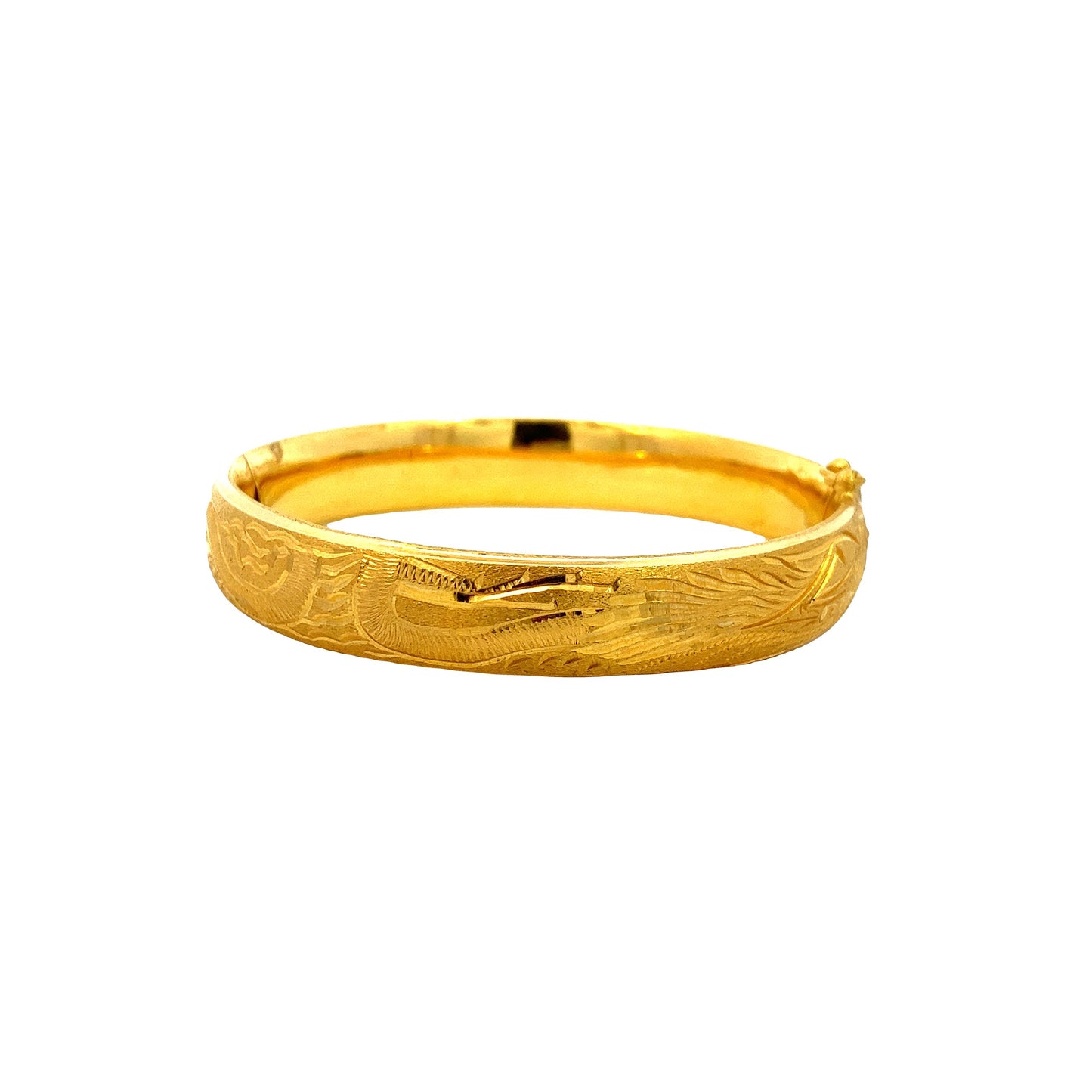 GOLD BANGLE ( 22K ) - 0013165