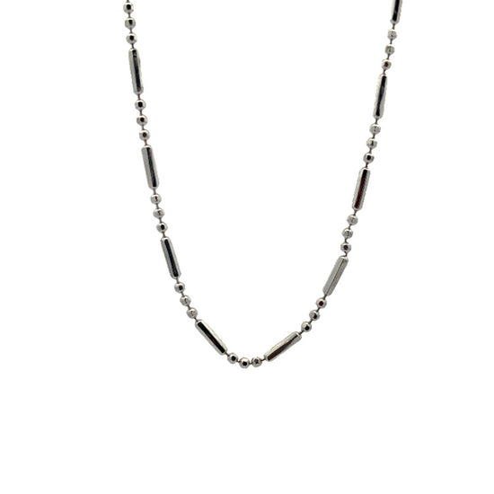 Load image into Gallery viewer, WHITE GOLD CHAIN ( 18K ) ( 3.69g ) - 0013113
