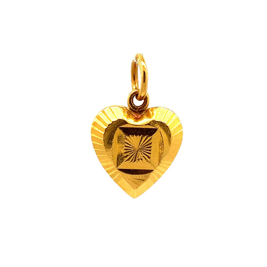 Load image into Gallery viewer, GOLD PENDANT ( 22K ) ( 2.02g ) - 0013035 Chain sold separately

