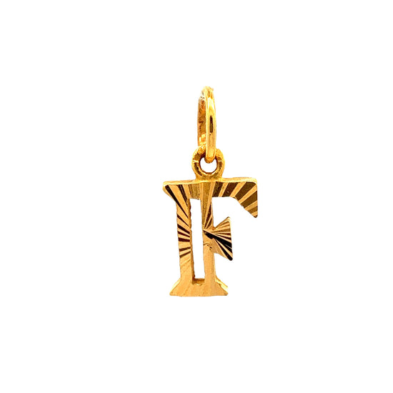 GOLD PENDANT ( 22K ) ( 0.98g ) - 0012893 Chain sold separately