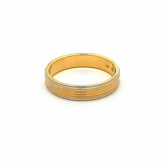 22K GOLD RING - 0012849