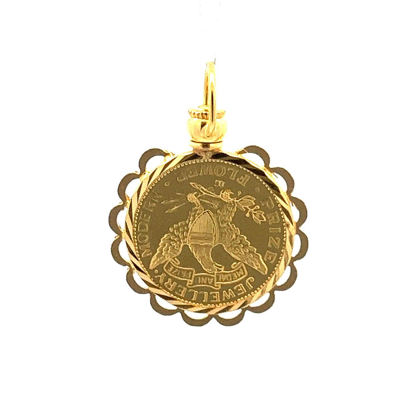 Load image into Gallery viewer, GOLD PENDANT ( 22K ) ( 11.99g ) - 0012524 Chain sold separately
