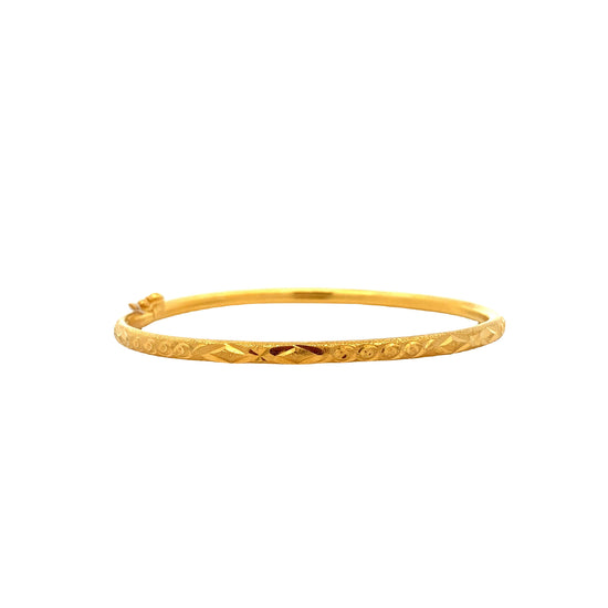 Load image into Gallery viewer, GOLD BANGLE ( 22K ) ( 7.96g ) - 0012051
