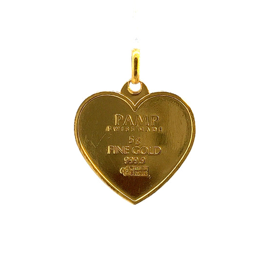 GOLD PENDANT ( 24K ) ( 5.11g ) - 0012027 Chain sold separately