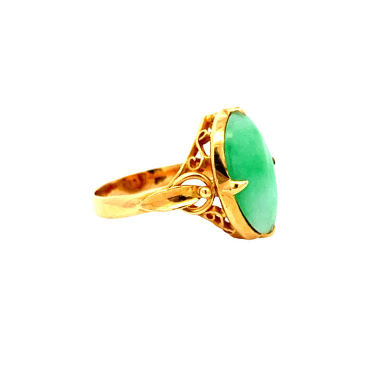 Load image into Gallery viewer, 20K GOLD STONE RING - 0011564

