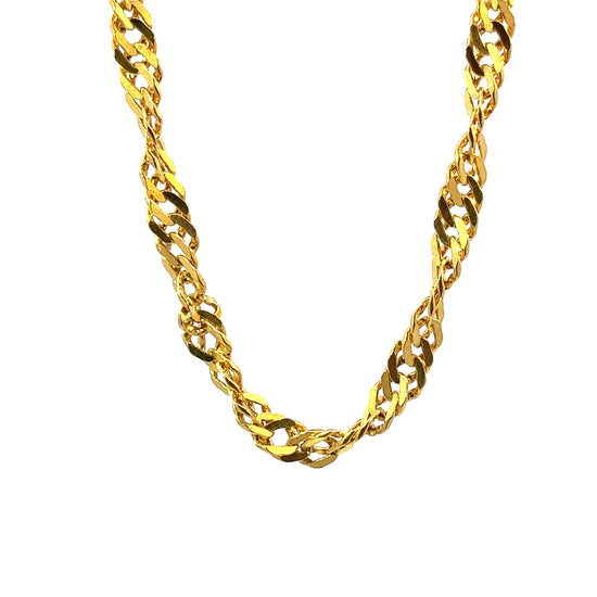 Load image into Gallery viewer, GOLD CHAIN ( 22K ) ( 17.6g ) - 0011437
