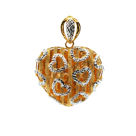 GOLD PENDANT ( 22K ) ( 13.29g ) - 0011090 Chain sold separately