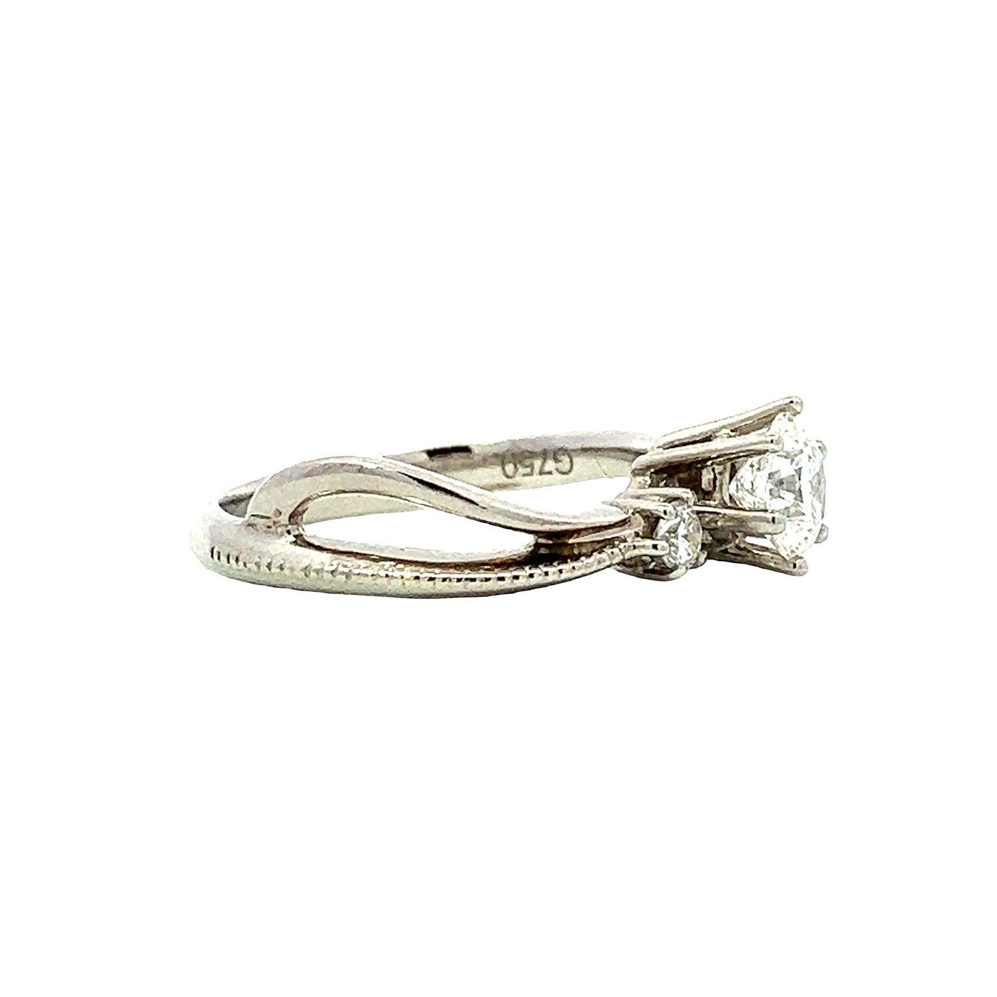 Load image into Gallery viewer, 18K WHITE GOLD DIAMOND RING - 0009773
