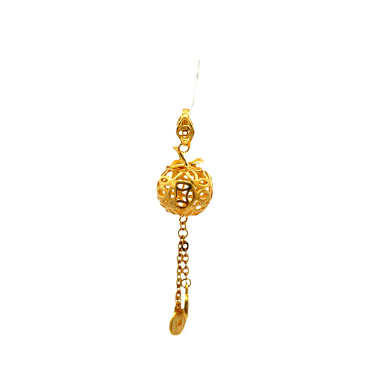 Load image into Gallery viewer, GOLD PENDANT ( 22K ) ( 2.83g ) - 0009299 Chain sold separately
