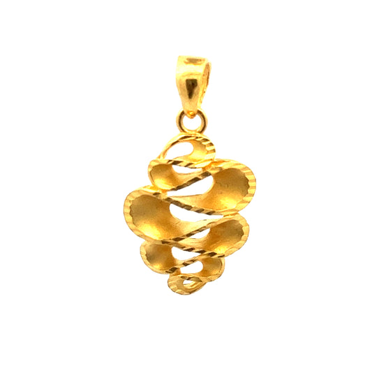 Load image into Gallery viewer, GOLD PENDANT ( 24K ) ( 3.21g ) - 0008893 Chain sold separately
