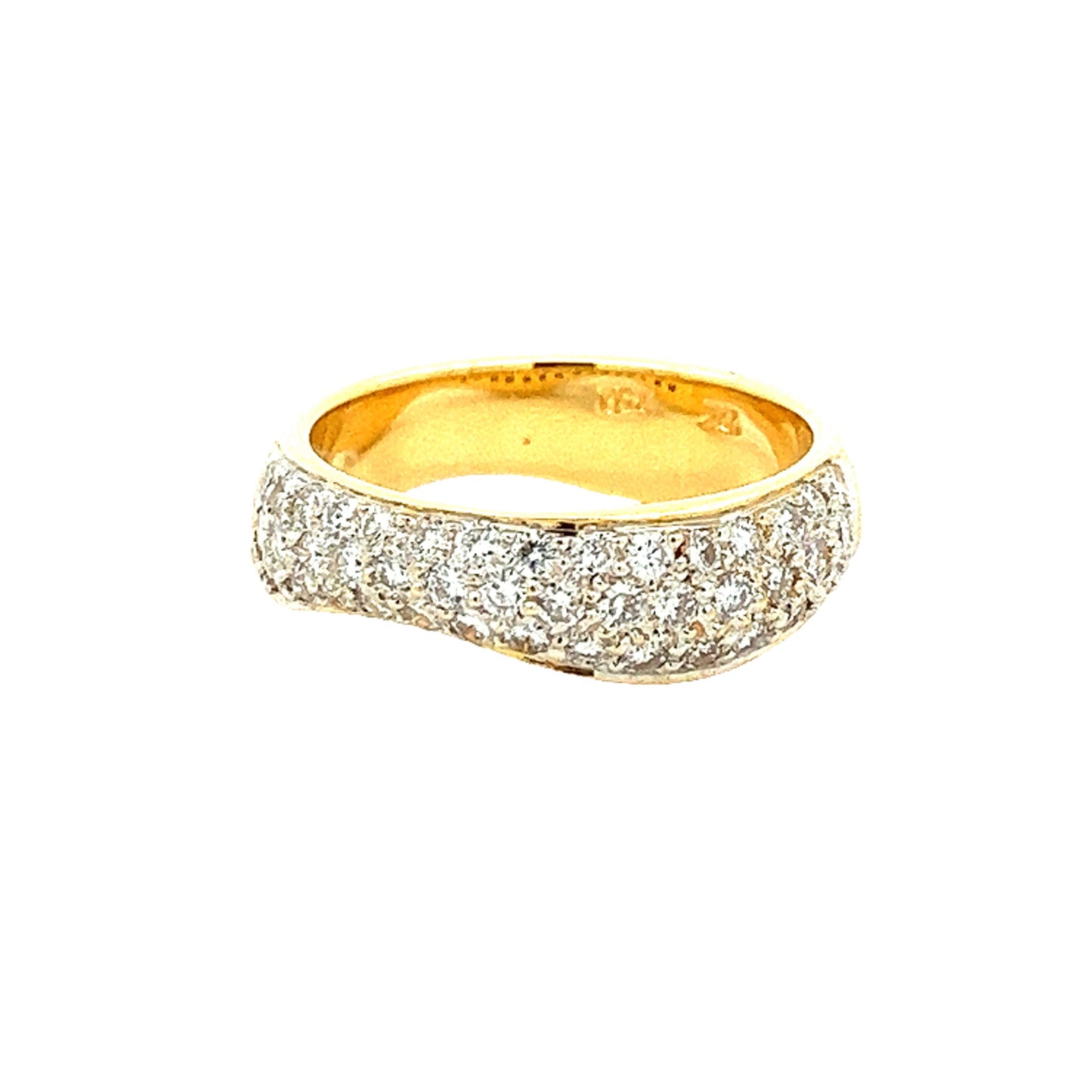 Load image into Gallery viewer, GOLD BRILLIANT RING ( 18K ) - 0008274
