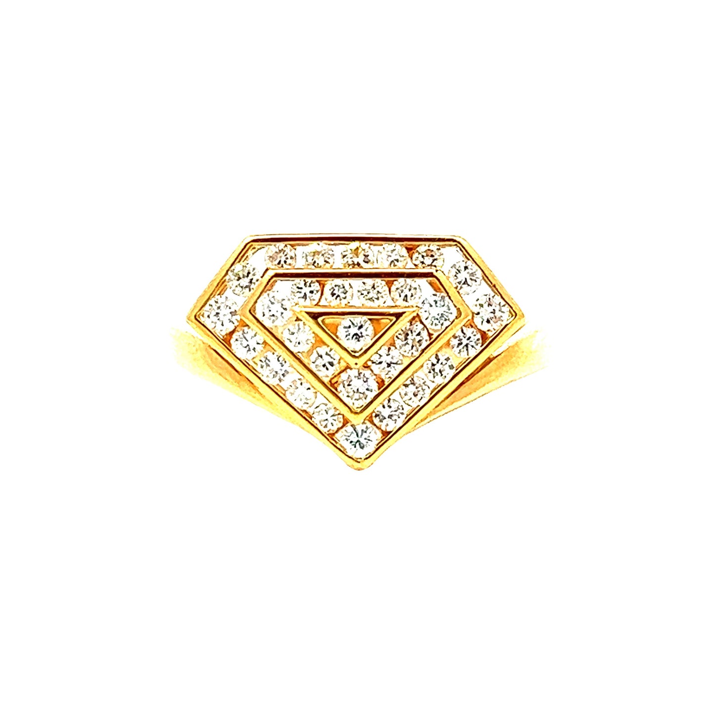 Load image into Gallery viewer, 20K GOLD DIAMOND RING - 0007735
