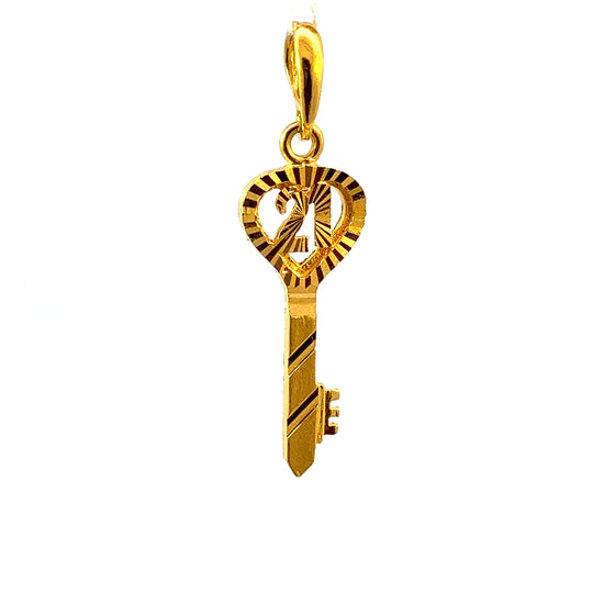 GOLD PENDANT ( 22K ) ( 1.56g ) - 0006697 Chain sold separately
