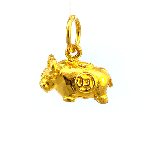 Load image into Gallery viewer, GOLD PENDANT ( 22K ) ( 2.69g ) - 0006430 Chain sold separately
