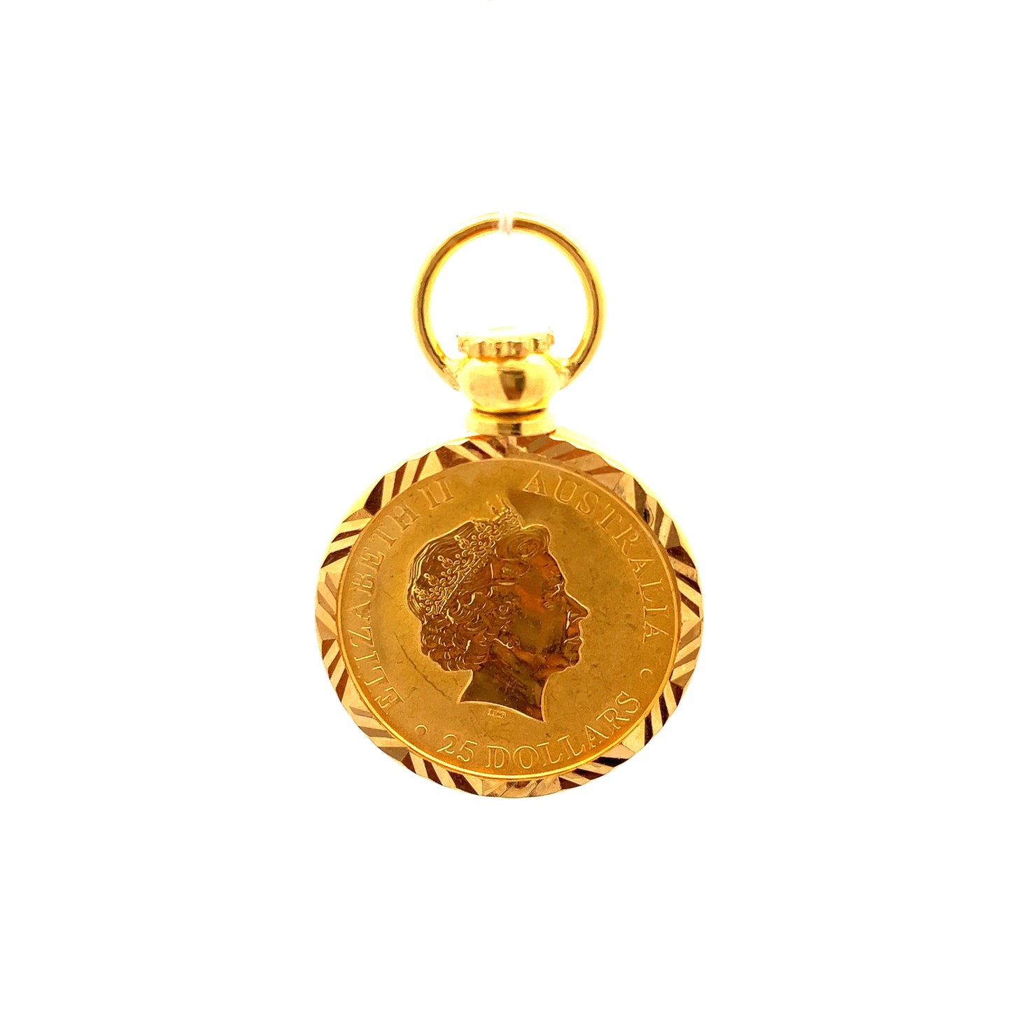 GOLD PENDANT ( 24K ) ( 10.73g ) - 0006022 Chain sold separately
