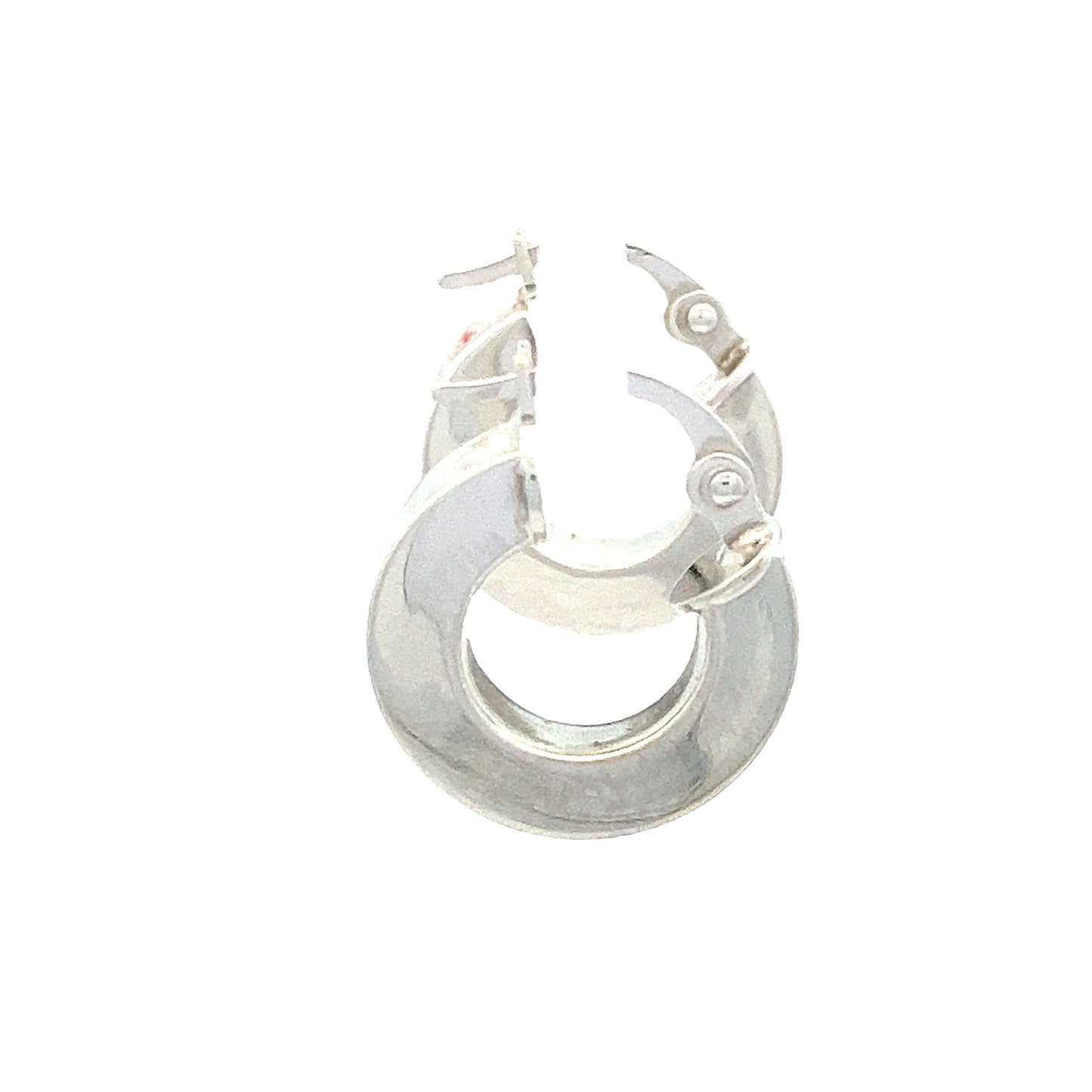Load image into Gallery viewer, WHITE GOLD EARRINGS ( 18K ) ( 2.12g ) - 0005985
