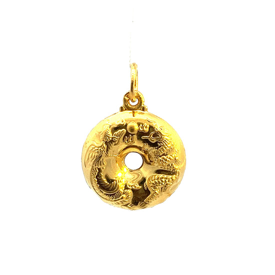 GOLD PENDANT ( 24K ) ( 3.2g ) - 0004298 Chain sold separately