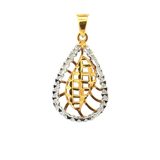 Load image into Gallery viewer, GOLD PENDANT ( 22K ) ( 1.93g ) - 0004249 Chain sold separately
