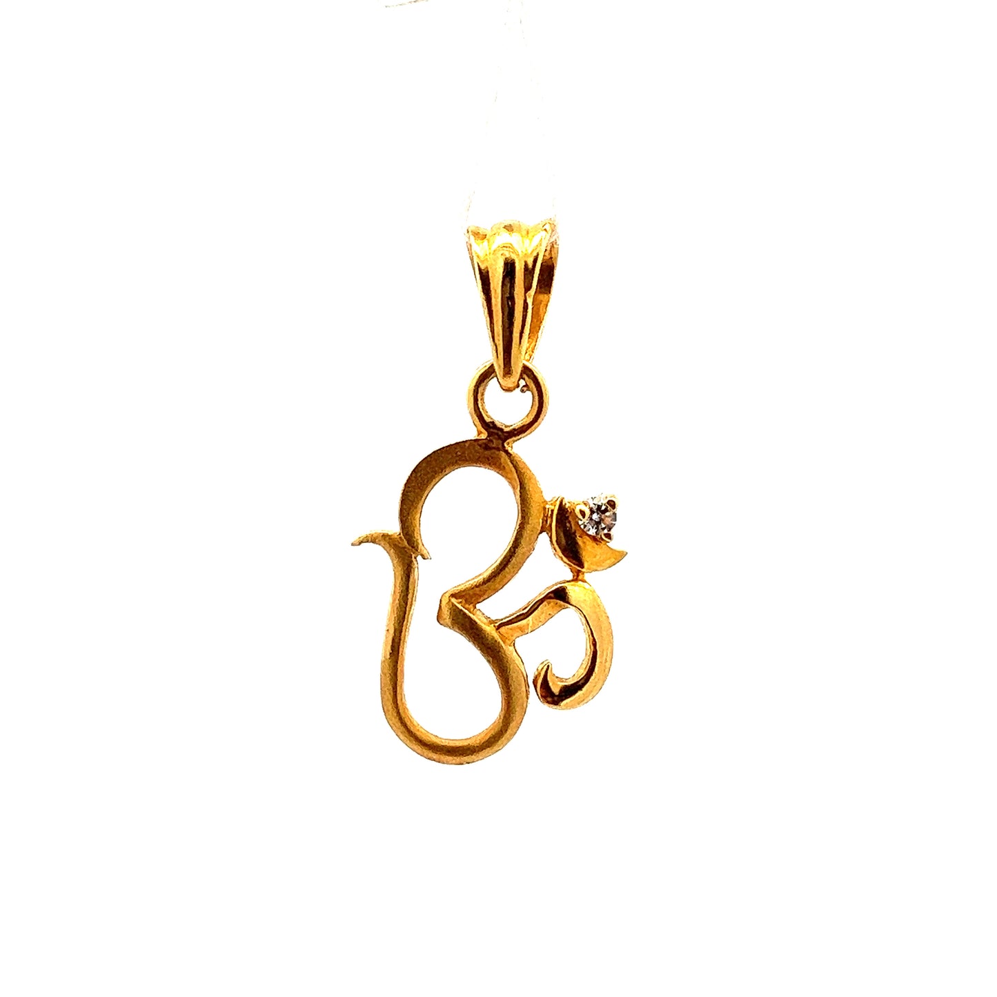 GOLD STONE PENDANT ( 22K ) ( 2.02g ) - 0004394 Chain sold separately