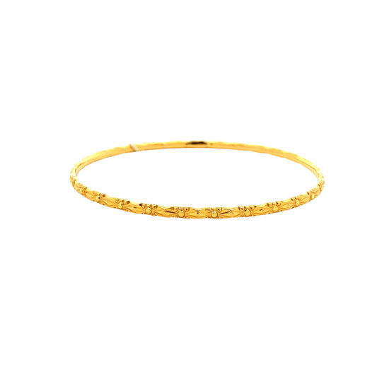 Load image into Gallery viewer, GOLD BANGLE ( 22K ) - P003325
