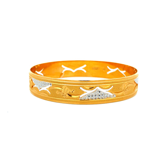 Load image into Gallery viewer, GOLD BANGLE ( 22K ) - P003399
