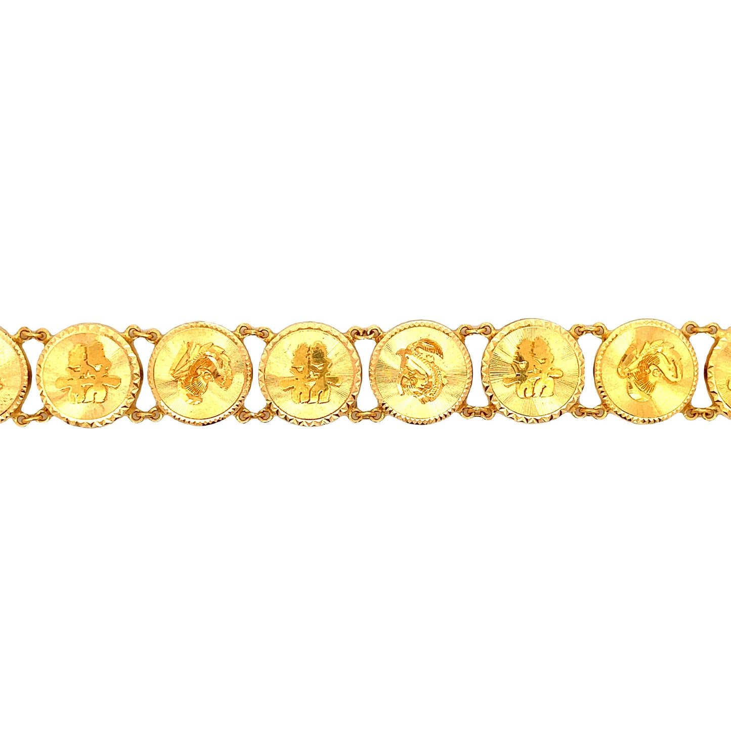 GOLD BRACELET ( 20K ) ( 19.97g ) - P003096