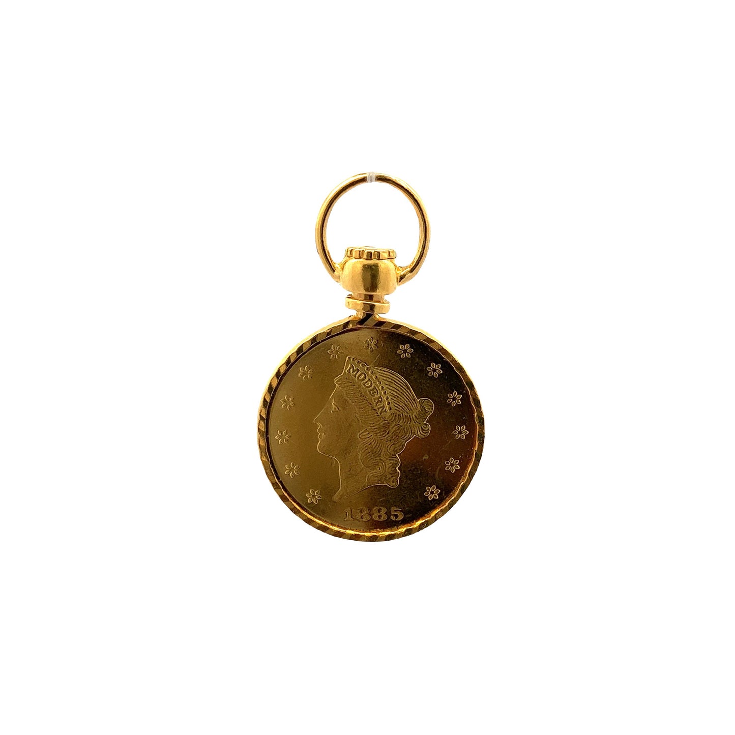 GOLD PENDANT ( 20K ) ( 5.45g ) - P003283 Chain sold separately
