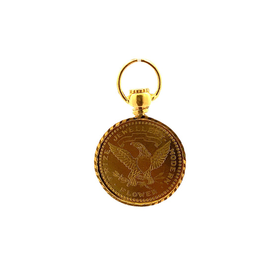 GOLD PENDANT ( 20K ) ( 5.45g ) - P003283 Chain sold separately